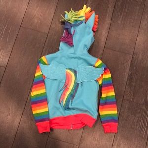 EUC My Little Pony hoodie SIZE 5-6